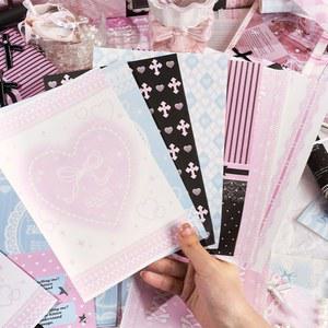 트레이싱지 트레싱지 30 플래너에 대형 재료 앨범 핸드 종이 계정 빈티지 일기 SCRAPBOOKING