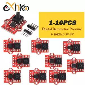 녹스센서 1-10pcs 디지털 기압 센서 모듈 0-40KPa 수위 컨트롤러 보드 액체 유량 HX710B