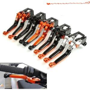 오토바이 조정 가능한 브레이크 클러치 레버 RC390 2013-2021 용 모토크로스 CNC 개폐식 확장 핸들