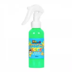 키즈맘아트 미술놀이 스프레이 물감 슈팅 컬러 120ml (형광초록)