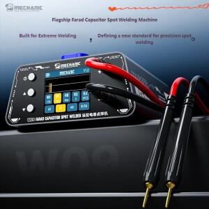 MECHANIC W09 패러드 커패시터 스폿 용접기 5500W 1100A 디지털 디스플레이 포함 배터리 팩 조립 및 셀 수