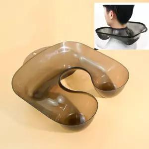 미용실 미용사용 블랙 넥 트레이 흘리지 않는 약 프리 파마 헤어 컬러링 어깨 목 싱크대