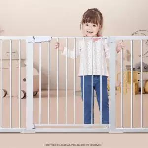 강아지 유아 안전문 울타리 펜스 이중잠금 스틸 잠금장치 유치원