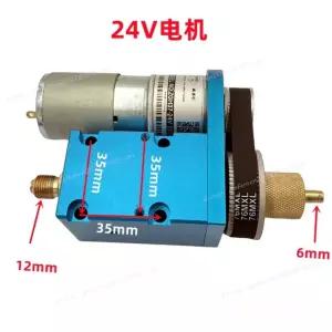 1PC WEDM 드릴 회전 헤드 모터 12V 강철 전극 튜브 다이 홀 드릴링 머신 용 회전