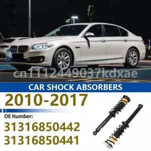 2010-2017 BMW 5 F10 F18 528i 520i 523i 530i N20 프론트 서스펜션 쇼크 스트럿 31316850442 31316850441