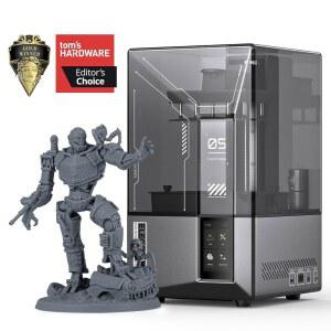 E Mars 5 울트라 9K MSLA 수지 3D 프린터, 스마트 기계 센서, 최대 150mm/h 고속 , AI 카메라, WiFi 클러스터 , 자동 레벨링, 대형 6 04 3 06 6 49 인치
