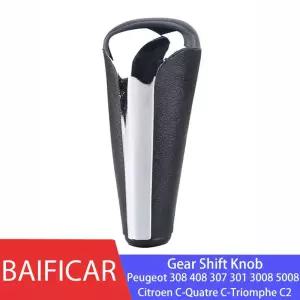 Baificar 자동 기어 시프트 노브 레버 시프터 푸조 308 408 307 301 3008 시트로엥 C-Quatre C-Triomphe C2