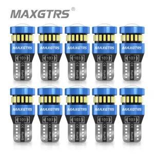 10Pcs W5W T10 LED 조명 Canbus 오류 자동차 조명 푸조 4008 307 206 308 407 207 3008 2008 Audi A3 A4 A6