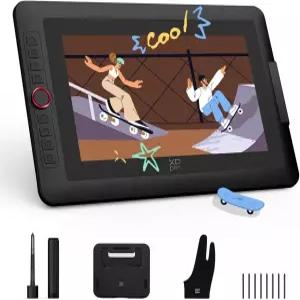 XPPen 13.3인치 드로잉 태블릿 스크린 아티스트 13.3 Pro V2 16384 압력 펜 디지털 아트 그래픽 디자이너
