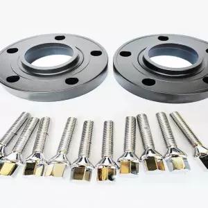 허브스페이스 휠 2개 15mm 0.6인치 5x120 74.1mm 허브 센트릭 스페이서 BMW 호환 X5/X6용 10개 14x1.25 콘