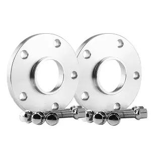 허브스페이스 휠 지프 레니게이드 피아트용 알루미늄 합금 스페이서 개스킷 플레이트 15mm 5x110 중심 65.1