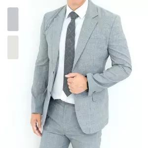 [RIZPICK]남자수트 그레이정장 남성정장 남성캐주얼 신사복