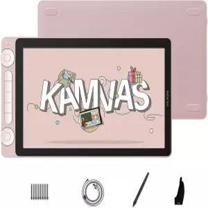 화면이 있는 HUION 캄바스 13 3세대 드로잉 태블릿 스파크 방지 캔버스 유리가 풀 라미네이팅 그래픽