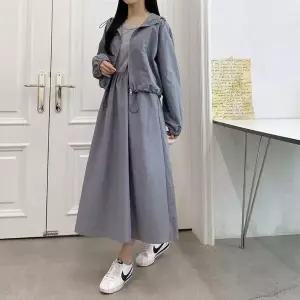 [하프클럽/]여자 여름 바스락 자켓 세트_CD8239