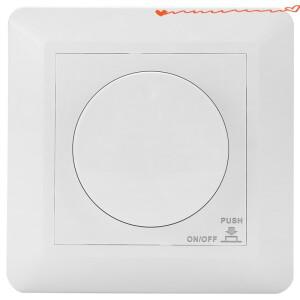 A92P LED 디머 스위치 매립형 5-300W (디밍 가능 및 할로겐용)