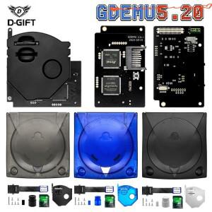 SEGA 드림캐스트 GDEMU V5.20.5 광학 드라이브 아날로그 보드 및 원격 설치 키트 DC VA1 콘솔 쉘 5 20