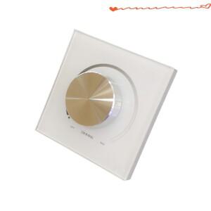 LTECH 새로운 0-10V Led 조광기 5A 스위칭 전원 출력 수동 손잡이 패널 단색 조명 E610P 용 벽 마운트