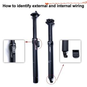 KS EXAForm JAGi 외부 여행 100mm 자전거 시트 포스트 유압 드롭 원격 30.9/31.6mm