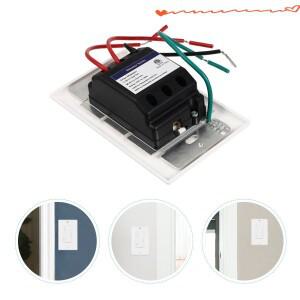 LED 디머 스위치 교체용 600W 최대 전력 조명 슬라이드 정확한 제어 기능 할로겐과 호환 가능