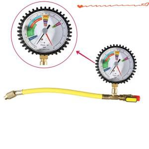 질소 압력 테스터 에어컨 HVAC 시스템 콜드 테이블 도구 R134a R22 R407C 게이지