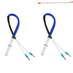 GMG 그릴 Acessseriore에 대 한 마운틴 데이비 크로켓 및 트렉 나무 펠렛 2Pcs 세라믹 핫로드 점화기 교체