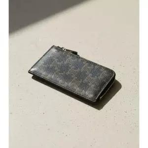 26SS LONG ZIPPER CARD WALLET IN TRIOMPHE CANVAS (L104N3I56 38SI) (롱 지퍼 카드지갑)