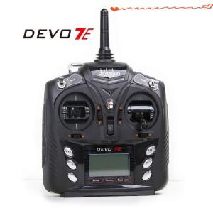 Walkera 실내 헬리콥터 드론용 리시버 없는 7CH 송신기 Devo7E DSSS 라디오 컨트롤러 2.4G