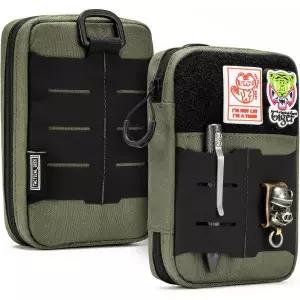 TACTICAL GEEK 블록 E2.0 EDC 컴팩트 허리 포켓 파우치 다용도 몰리 멀티툴용 유틸리티