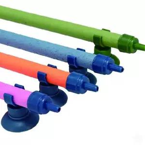 관상어 산소발생 에어스톤 기포생성 수중 공기공급 펌프연결 수질정화 수조관리 장치