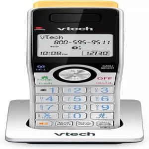 VTech IS8102 시리즈용 추가 핸드셋 - 최대 5대의 초장거리 2300피트 DECT 6.0 블루투스 셀 연결 통화 차단