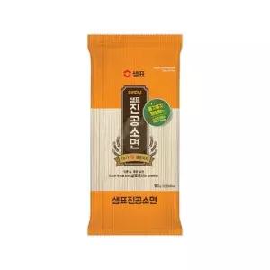 친절한탄씨 bns 샘표 진공소면 900g X 15개 식자재 소면국수 식재료 찰진국수 쫄깃한 누들 쫄깃한국수