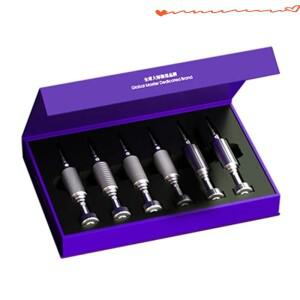 새로운 기계식 고경도 드라이버 키트 볼록 십자형 Torx T2 Y0.6 펜타로브 필립스 휴대폰 시계 수리 개봉 도
