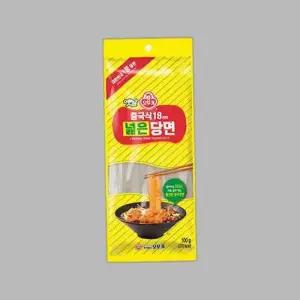 오뚜기 중국식18mm 넓은당면 100g 10개 납작 사리용