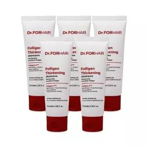 닥터포헤어 폴리젠 씨크닝 샴푸 허브플로럴향 70ml(휴대용) 탈모케어 5개 Ss