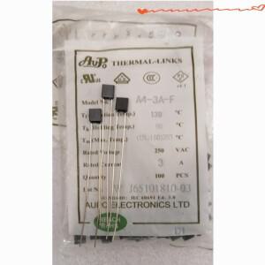 100PCS AUPO 사각 열 퓨즈 A4-3A-F 84/102/115/125/130/135/145/150 도 3A 250V RH130