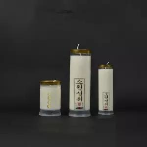 오너클랜 식물성 양초 5일초 1BOX 법당 제사 기도 팜유양초 불교양초 양초 밀랍초 기도초 제사초