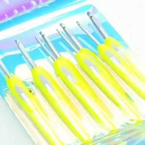 코바늘 세트 크로셰 한정판 라벤더 손뜨개 편물 털실 니팅 취미 공예 입문용