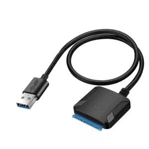 DC 전원 잭 5Gbps 속도 플러그 앤 플레이 유니버설 HDD 도크 스테이션 얼터너티브(스퀘어 디자인)를