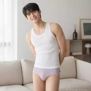 [롯데백화점]비비안 (2컬러세트) 통기성좋은 메쉬원단 내측밴드 남성 삼각팬티 PT2105G