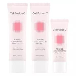 셀퓨전씨 토닝 썬스크린 SPF50+ PA++++ 50ml x2개 + 20ml x 1개 1세트