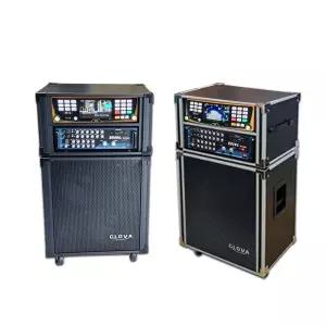 tj미디어 B2 Plus 반주기, 검정색 일반형케이스 이동식노래방기기 세트+무선마이크 선택