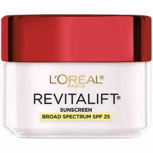 로레알 파리 리바이탈트 주름 방지 및 펌링 페이스 모이스처라이저 SPF 25 프로 레티놀 센텔라 아시아티카