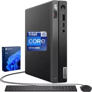 레노버 씽크센터 네오 50q 4세대 비즈니스 MFF 데스크톱 인텔 코어 i5-13420H 16GB RAM PCIe SSD