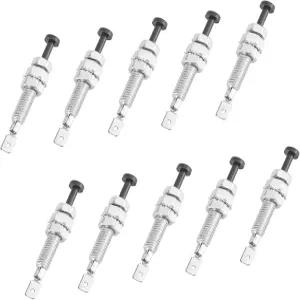 ABSOPRO 10pcs 조절식 도어 핀 스위치 자동차 자동 엔진 트렁크 보닛 알람 후드 나사 범용 품목 교체