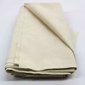 마이베카 100 면 머슬린 원단/직물 무표백 드레이핑 폭 63인치 내추럴 2야드(5.25피트 x 6피트) 72인치