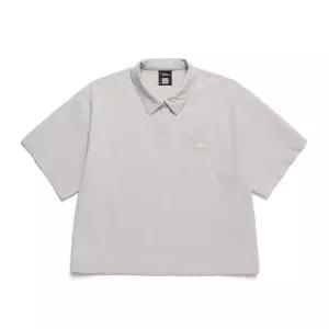 내셔널지오그래픽 여성 데일리 경량 우븐 스트레치 카라티셔츠 ICE GREY N242WTS960 2039709