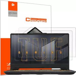 YONOVEN 2팩 15.6인치 안티 글레어 스크린 프로텍터 ASUS TUF 게이밍 노트북 VivoBook 15 ZenBook Pro Rog
