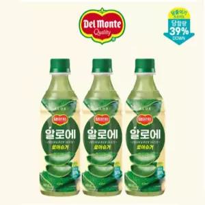 롯데칠성음료 델몬트 알로에 로우슈거 400ml 40개입