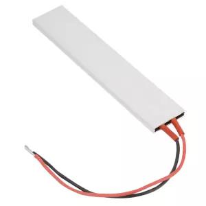 PTC 발열체 150x28.5mm 알루미늄 쉘 세라믹 발열판 온도 조절 히터 에어컨 자동차 용(12V 70°C)