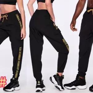 줌바웨어 ZUMBA 고품질 여성 블랙 긴바지 바지 츄리닝 줌바
